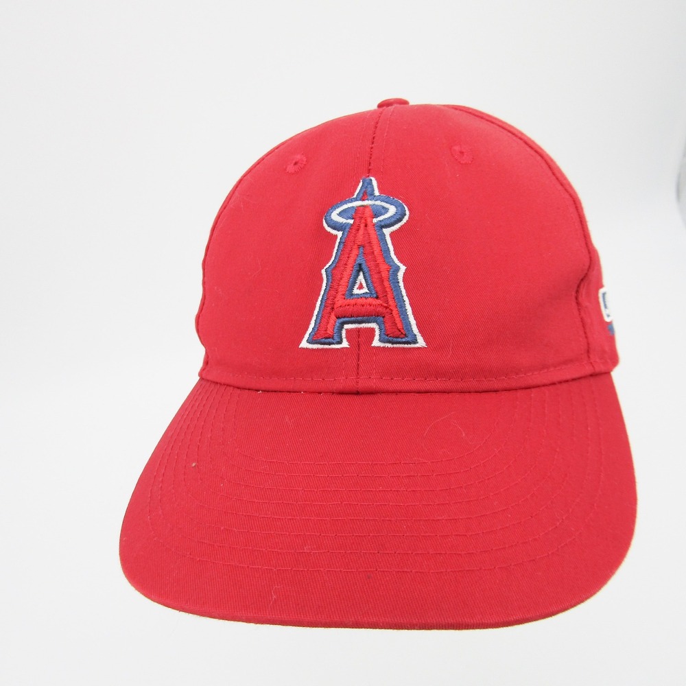 Los Angeles Angels MLB Baseball Cap Team Red OC Sports OSFM Hat Snap Back